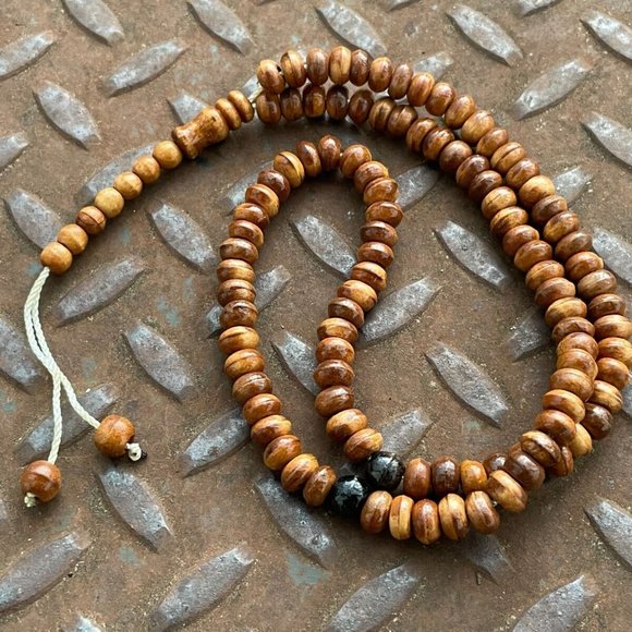 Lot of 2 prayer beads Handmade Tasbeeh Real Wood Beads Muslim Beads X 2 Tasbeh - Picture 6 of 11